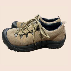 RARE Keen Cortina Women's Tan Suede Hiking Shoe